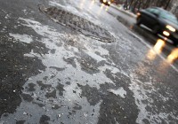 Ночью смоленские дороги могут покрыться льдом