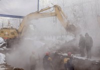 Двухдневный ремонт теплосети на улице Николаева завершился