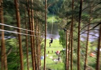 В Смоленском Поозерье появился веревочный парк
