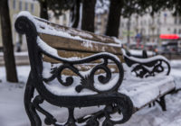 В Смоленск снова пришла зима 