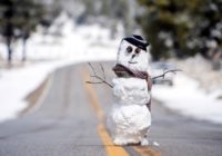 В Смоленске снеговик обзавёлся автомобилем