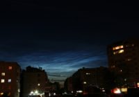 Над Смоленском сфотографировали серебристые облака