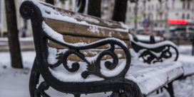 В Смоленск снова пришла зима